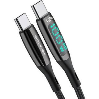 BlitzWolf BW-TC23 USB-C til USB-C kabel - 90 cm