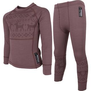 Lindberg Kåbdalis Skiundertøj Merinomix, Dusty Mauve, 100