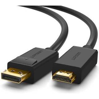Ugreen DP101 DisplayPort til HDMI kabel – 4K – 3 meter – sort