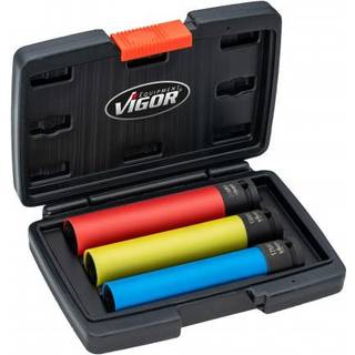 Vigor slagtoppesæt 17, 18, 19mm lang (V5933/3)