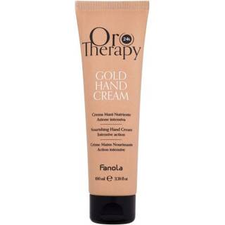 Fanola Oro Therapy Gold Hand Cream Fugtende og nærende creme Med 24 karat guld 100 ml - 100 ml