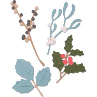 Thinlits Die 5PK Winter Leaves by Sophie Guilar