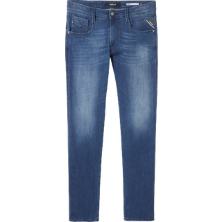 Replay Anbass Slim Fit Jeans Mid Wash Blue