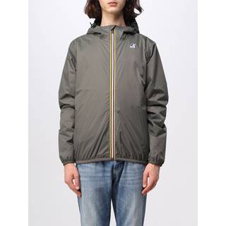 K-WAY Herren Regenjacke grün unifarben