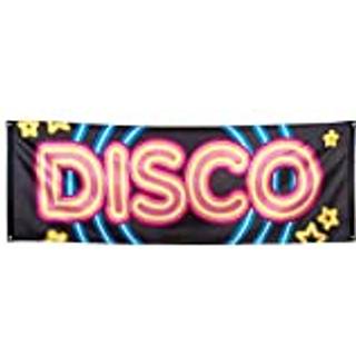 Disco Fever flagbanner 74x220 cm