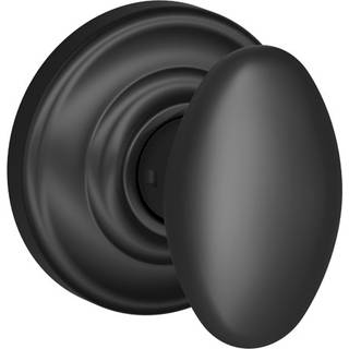 Schlage-drejeknap med Schlage trim ikke-drejende lås Matte sort (F170 SIE 622 og)