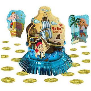Amscan Jake og Neverland Piratestable Decorating Kit 1 Multicolored