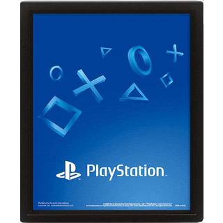 Play PlayStation 3D-plakat (Shapes)
