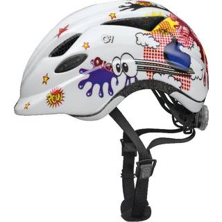 Abus Anuky White Comic børnehjelm hvid - Hjelmstørrelse 52-57 cm