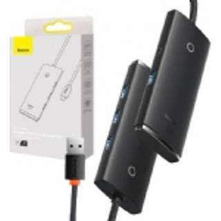 Baseus - HUB Adapter 4 Port USB C OS Lite 25cm Black