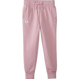 Bukser Under Armour UA Rival Fleece Joggers-PNK 1379525-697 Størrelse YLG