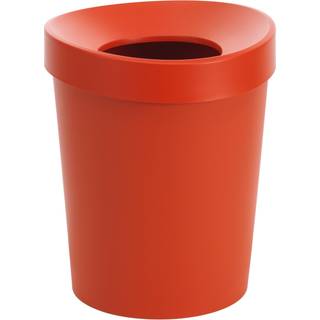 Vitra - Happy Bin RE Large papperskorg Poppy Red - Kurve og æsker - Michel Charlot - RØD