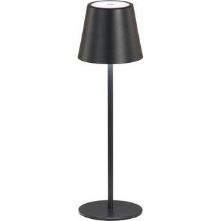 LED-bordlampe Viletto, sort, IP54