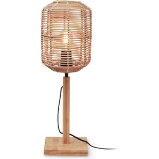 GOOD & MOJO Tanami bordlampe, højde 45 cm, natur