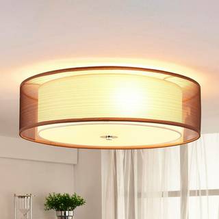 Lindby - Tobia Loftlampe Brown/White/Chrome