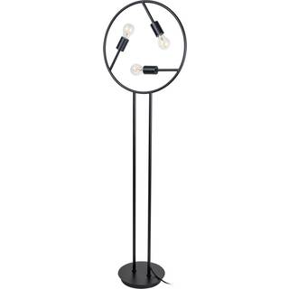 Lucande Linnard gulvlampe af jern, 3 lyskilder