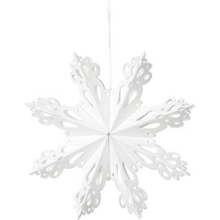 Broste Copenhagen Snowflake juledekoration White Ø15 cm