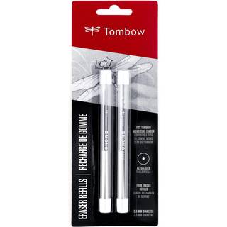 Tombow 57316 Mono Zero Eraser Refills Round 2-Pack. Mono nul pr?cisionsspids Eraserp?fyldning
