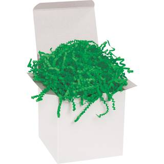 Aviditi Crinkle Cut Paper Shred Filler Green (1 tilf?lde p? 10 lbs.) Til gaveindpakning Holidays Craft DIYs kurvfyldning og dekoration