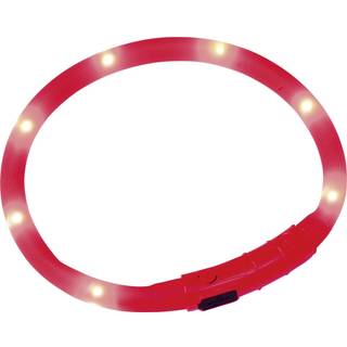 Starlight LED-halsbånd - Red - 40 cm