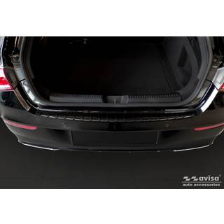 Læssekantbeskytter - Mercedes  CLA II SHOOTING BRAKE (X118) 2019-> Rustfrit Stål - Sort Børstet Stål