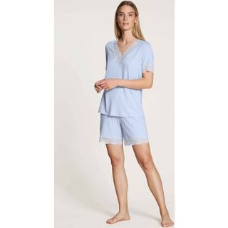 Calida Elegant Dreams Short Pyjama - Lightblue - Large