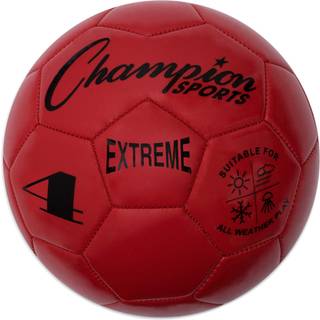 Champion Sports Extreme Series Fodbold St?rrelse 4 - Youth League All Weather Soft Touch Maksimal luftopbevaring - Kick Balls til b?rn 8-12 - Kon