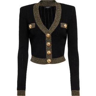 Balmain Cropped cardigan - gold - XL