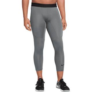 Nike Pro Dri-FIT-fitnesstights i 3/4-længde til mænd - grå - XXL