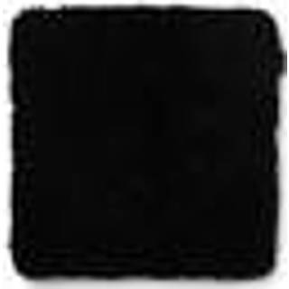 Skinnwille, Curly Seat Cover Sheepskin 40x40cm Black