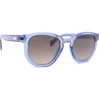 Levi&#39;s LV 1022/S PJP/HA 51 Solbriller Mænd Blue - Transparent Blue - 51mm