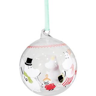 Muurla Moomin julekugle Ø9 cm Festive spirits