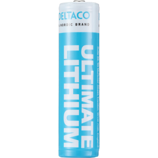 Deltaco Ultimate Rechargeable Lithium battery 18650 10-pack