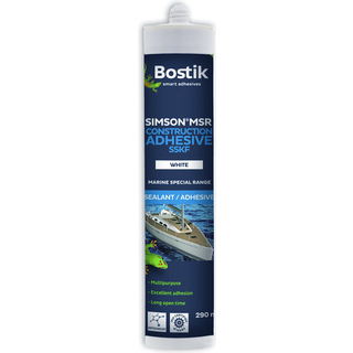 Konstruktionslim Bostik Simson MSR Construction Adhesive SSKF, 290 ml, brun