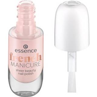 essence French MANICURE Neglelak Skygge 02 - rosé on ice 8 ml - 8 ml