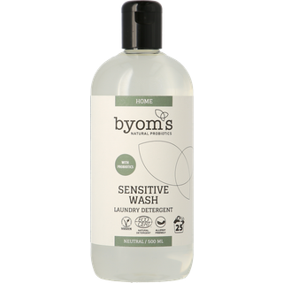 Byoms Sensitive Probiotic Laundry Liquid Ecocert 25 vaske - 500 ml