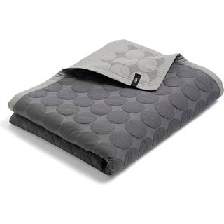 HAY - Mega Dot 235x245, Dark grey - Sengetæpper - Grå