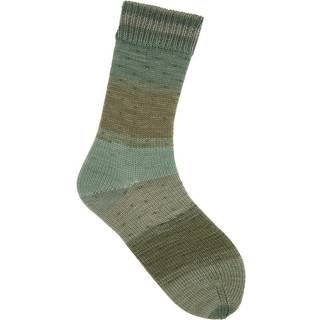 Superba Cashmeri Luxury Socks 4fädig - Oliv Dégradé