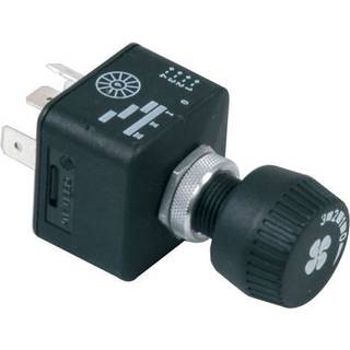 Kontakt til defroster / gangvarmer Siroco, 12 / 24 V, 23 A firkantet, passer til defroster / gangvarmer med 3 blæsertrin