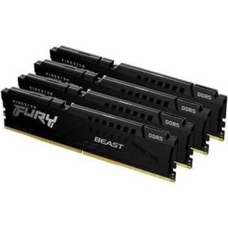 Kingston FURY Beast DDR5-6000 - 64GB - CL40 - Quad Channel (4 pcs) - Intel XMP - Sort