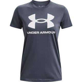 Under Armour UA SPORTSTYLE LOGO SS-GRY, S, Blå
