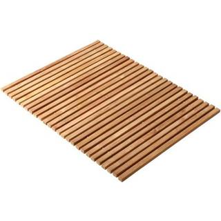 Dacore Bademåtte m. Gummifødder 60 x 80 cm - Teak