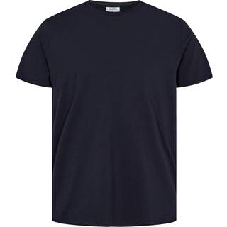 Filippa K Roll Neck Crew Neck Tee Navy