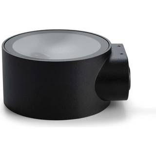 ANTIDARK SUN UP/DOWN UDENDØRS LED SORT VÆGLAMPE