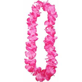 Hawaii krans - blomster i pink