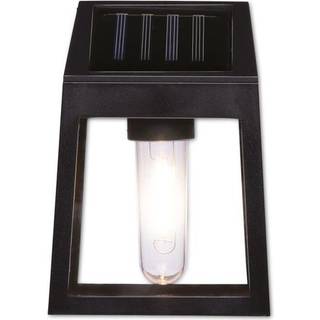 Grundig LED-Solcellelampe Varmhvid - Sort