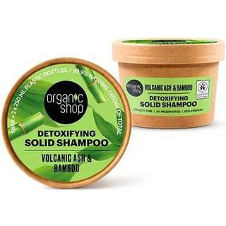 Organic Shop Volumizing Solid Shampoo Volcanic Ash & Bamboo 60 g