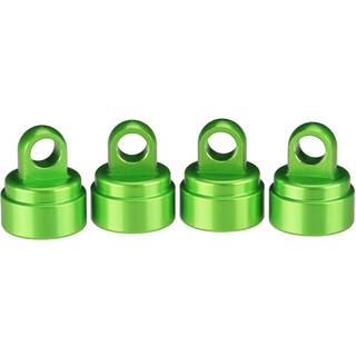 Traxxas 3767G Shock Caps Green Aluminium (4) Ultra-Shocks