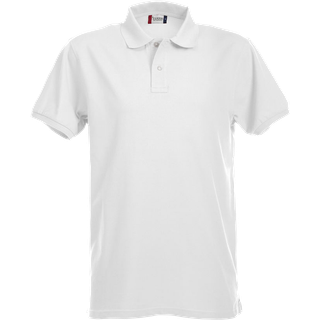 Clique 28240 Stretch Premium Polo White 4XL