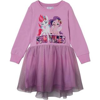 NAME IT My Little Pony Sweat Kjole Jane Violet Tulle